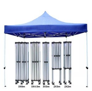Heavy-Duty 3x3 Outdoor Party Gazebo Tent