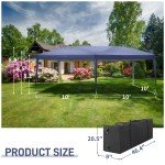 Pop-Up Gazebo Canopy for Outdoor Events