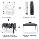 Pop-Up Gazebo Canopy for Outdoor Events
