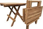 Teak Square Folding Coffee and Picnic Table