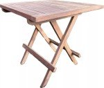 Teak Square Folding Coffee and Picnic Table