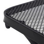 Outsunny Black 45cm Square Patio Bistro Table
