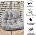 Egg Chair Cushion for Outdoor Patio Comfort