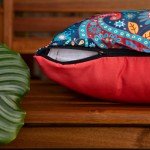 Colorful 18" Outdoor Scatter Cushion for Gardens