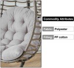 Egg Chair Cushion for Outdoor Patio Comfort