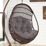 Egg Chair Cushion for Outdoor Patio Comfort