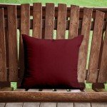 Outdoor Water-Resistant Cushion Covers and Pads