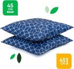 Set of 2 Outdoor Scatter Cushions for Garden