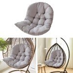 Cozy Egg Chair Cushion for Outdoor Relaxation