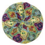 Moroccan Round Chair Cushions for Patio or Indoor