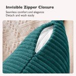 Soft Velvet Cushion Covers for Garden Furniture - 2 or 4 Pack