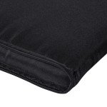 Thick Padded Outdoor Sun Lounger Cushion with Pillow