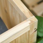 Wooden Garden Bench with Storage Box - 115L