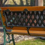 2-Seater Wooden Cast Iron Garden Patio Bench