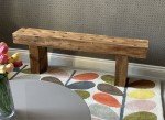 Treated 120cm Wooden Garden Sleeper Bench
