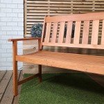 Cartmel Wooden 3-Seater Outdoor Garden Bench