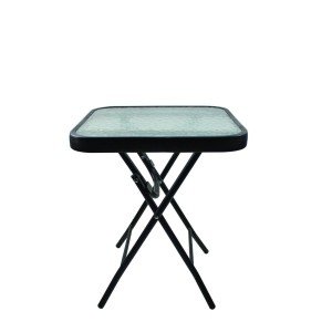 Weather-Resistant Folding Patio Side Table