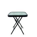 Weather-Resistant Folding Patio Side Table