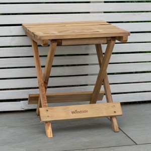 Woodside Folding Wooden Coffee Table for Garden