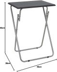 Folding Patio Side Table for Indoor and Outdoor