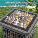 Outdoor PE Rattan Square Side Table – 55cm
