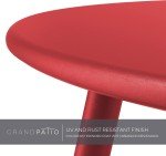 Round Outdoor Side Table for Garden or Patio