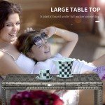 Grey PE Rattan Outdoor Coffee Table