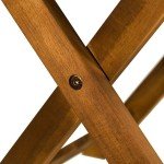 Folding Wooden Garden Table for Patio and Picnic