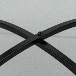 Outsunny 60cm Black Mosaic Bistro Table