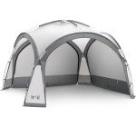 Grey Trail Gazebo with Zip Away Sides