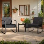 Greesum 3 Piece All-Weather Patio Furniture Set
