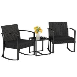 Homall 3-Piece Outdoor Patio Bistro Set