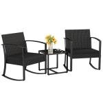 Homall 3-Piece Outdoor Patio Bistro Set