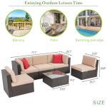 Vongrasig 6-Piece Outdoor Patio Furniture Set