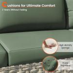 7-Piece Outdoor Wicker Patio Furniture Set
