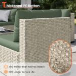 7-Piece Outdoor Wicker Patio Furniture Set