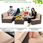 Vongrasig 6-Piece Outdoor Patio Furniture Set