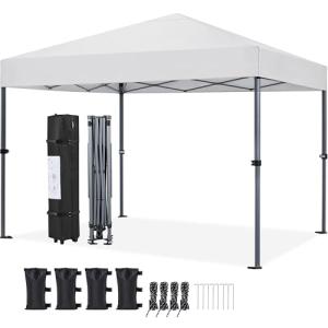 Yaheetech 10x10 Instant Pop Up Canopy Tent
