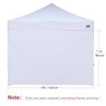 ABCCANOPY 10x10 FT Instant Canopy SunWall