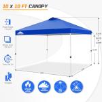 EAGLE PEAK 10x10 Pop Up Canopy Tent