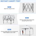 10x10 FT Instant Pop Up Canopy Tent