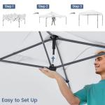Yaheetech 10x10 Instant Pop Up Canopy Tent