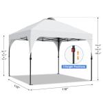 10x10 FT Instant Pop Up Canopy Tent