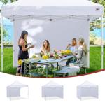 ABCCANOPY 10x10 FT Instant Canopy SunWall