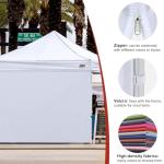 ABCCANOPY 10x10 FT Instant Canopy SunWall