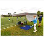 Coleman 10'x10' Instant Canopy with Sunwall - Gray