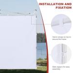 ABCCANOPY 10x10 FT Instant Canopy SunWall
