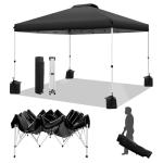 WEIZE 10x10ft Pop Up Canopy Tent with Accessories