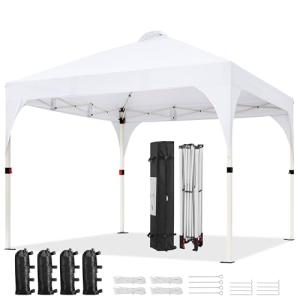 Yaheetech 10x10 Easy Pop Up Canopy Tent