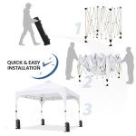 Yaheetech 10x10 Easy Pop Up Canopy Tent